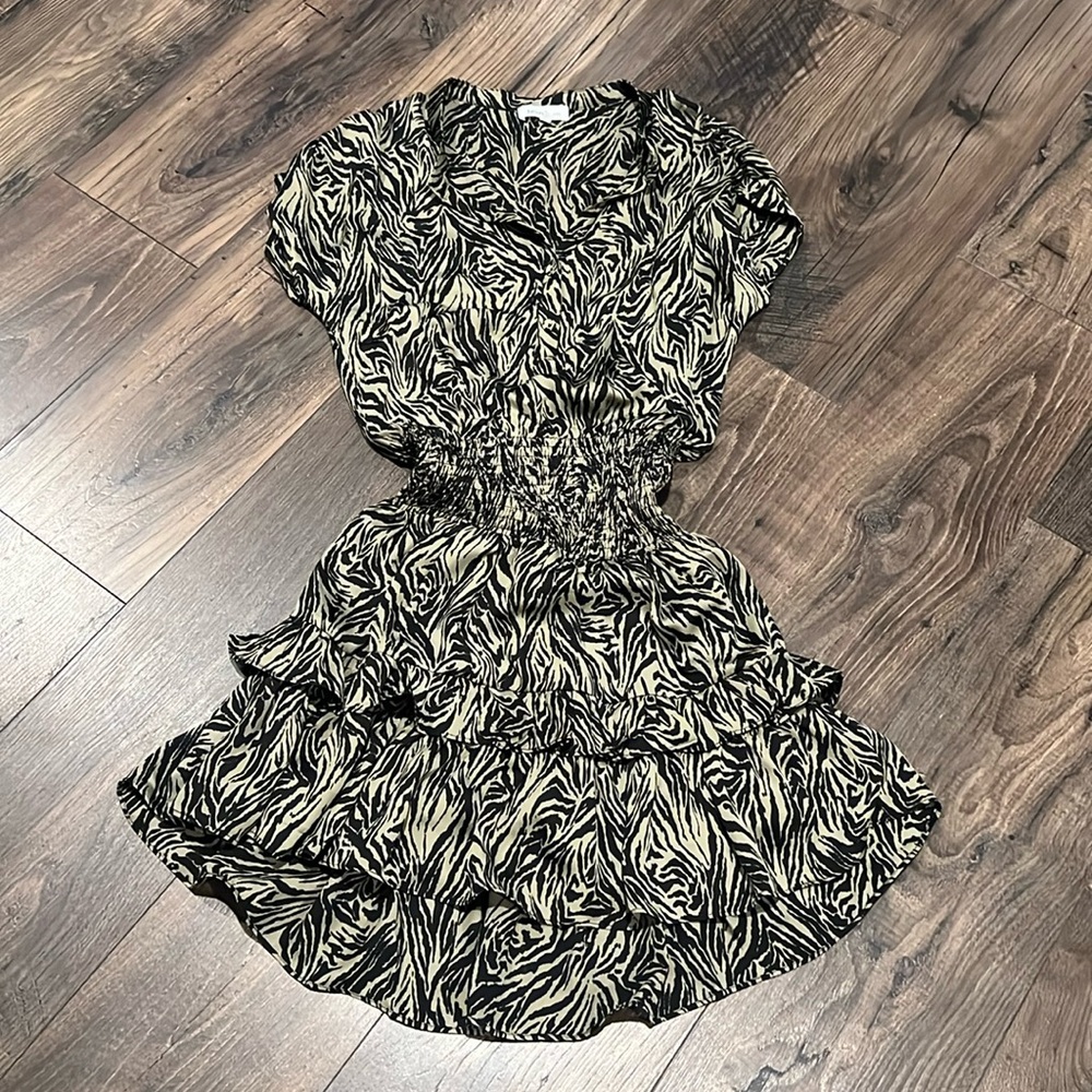 HEARTLOOM SMOCKED MINI DRESS